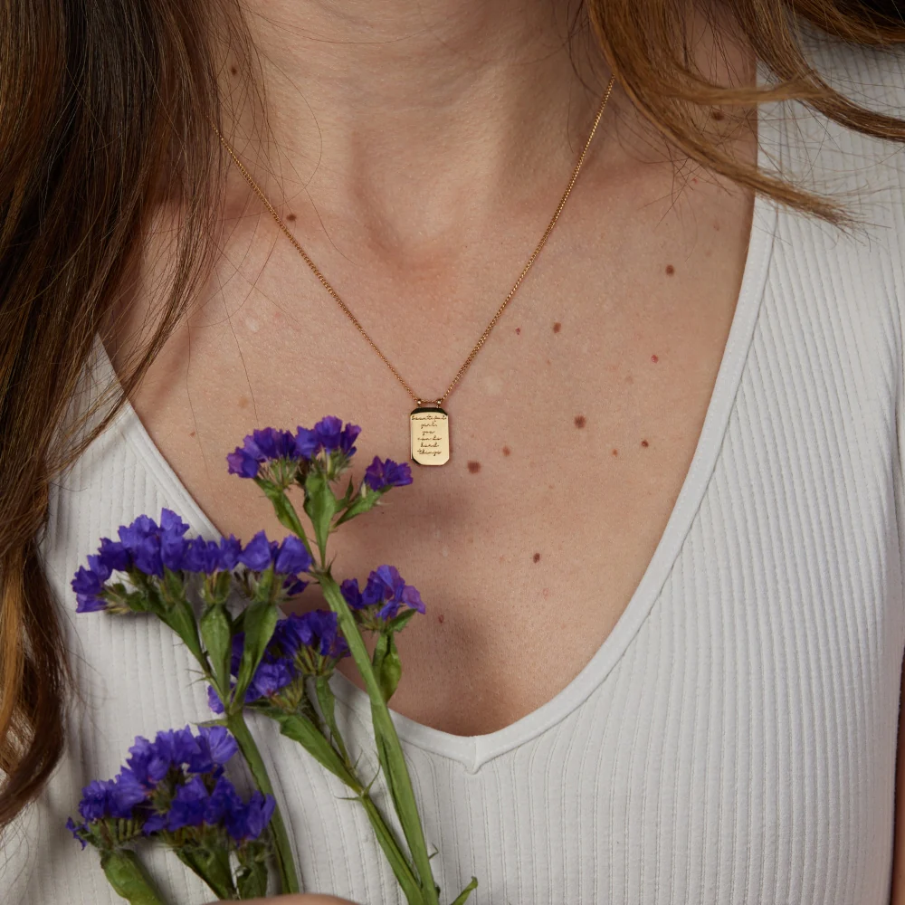 Beautiful Girl, You Can Do Hard Things - Necklace - Image 3