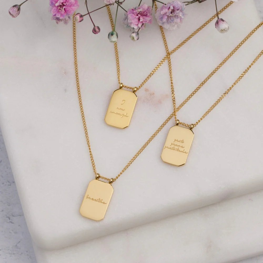 Beautiful Girl, You Can Do Hard Things - Necklace - Image 5