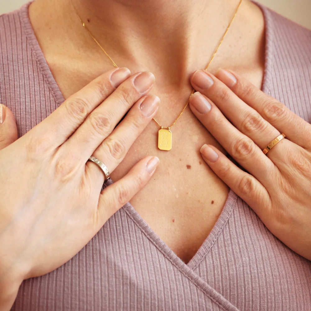 Beautiful Girl, You Can Do Hard Things - Necklace - Image 8