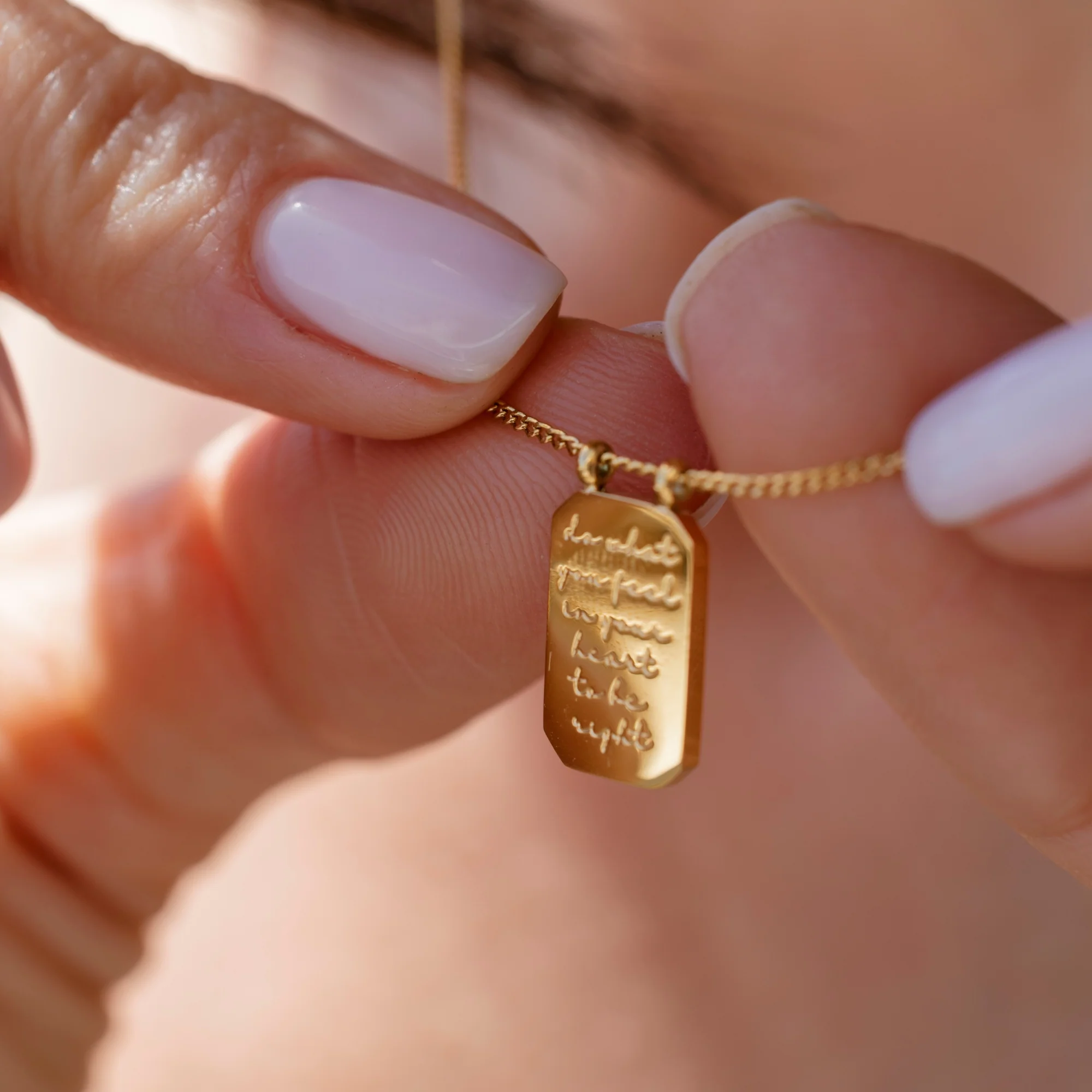 Do What You Feel In Your Heart To Be Right - Necklace - Image 4