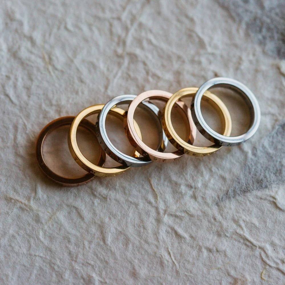 Enjoy The Journey (shiny) fidget ring necklace - Image 6