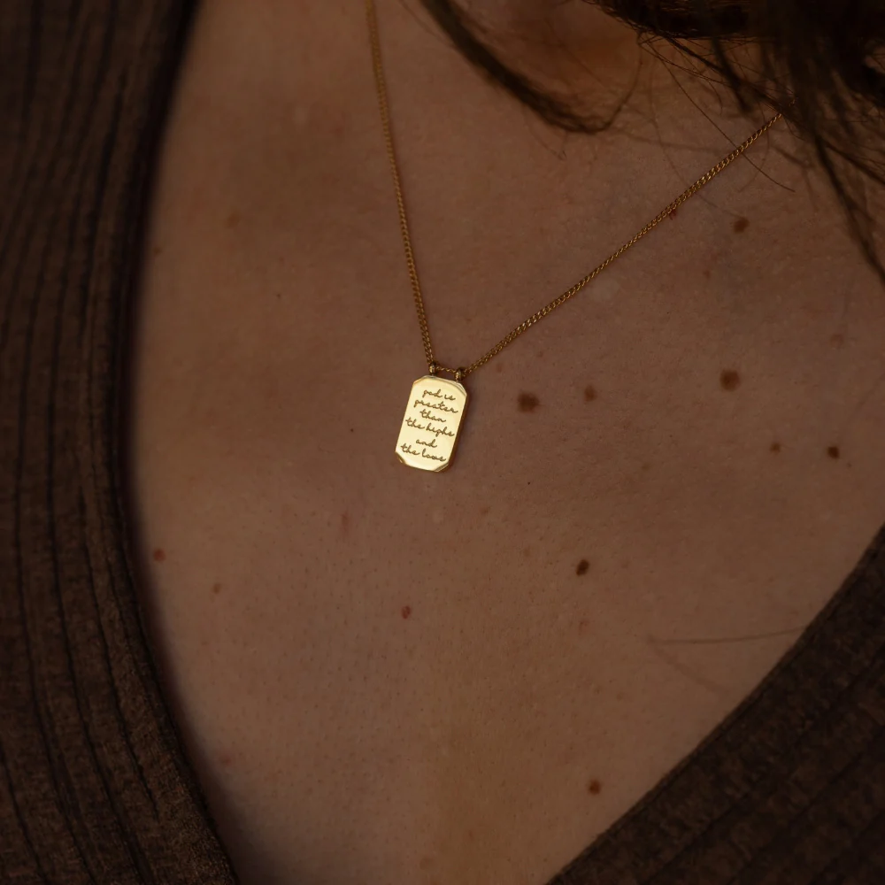 God Is Greater Than The Highs And The Lows - Necklace - Image 5
