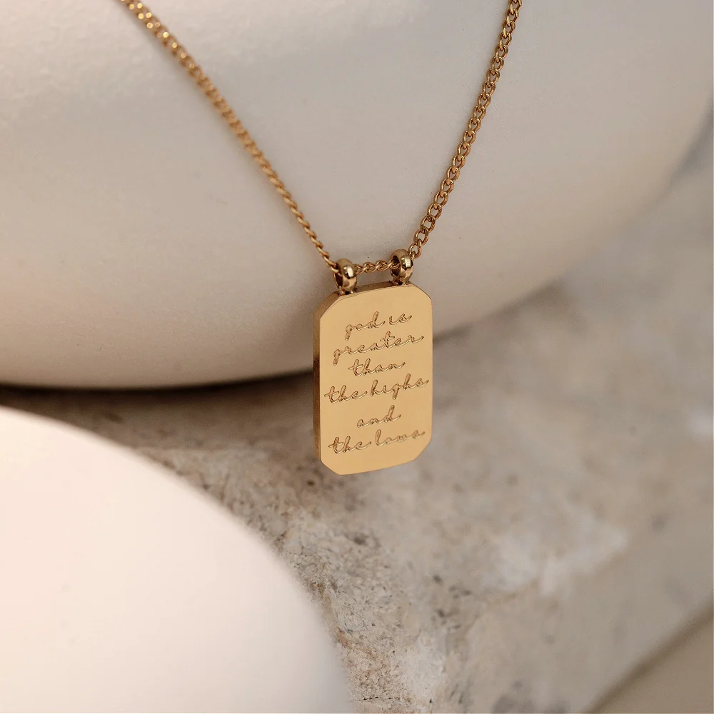 God Is Greater Than The Highs And The Lows - Necklace - Image 6
