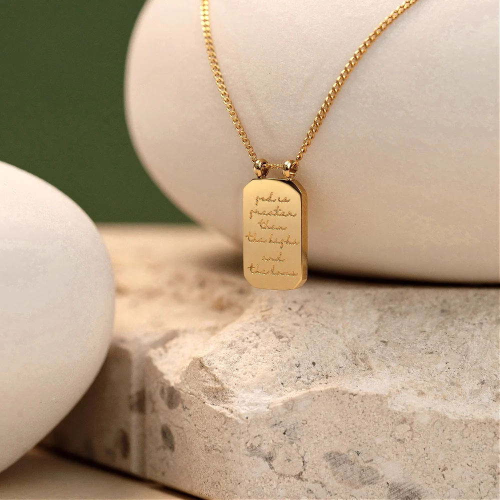 God Is Greater Than The Highs And The Lows - Necklace - Image 8