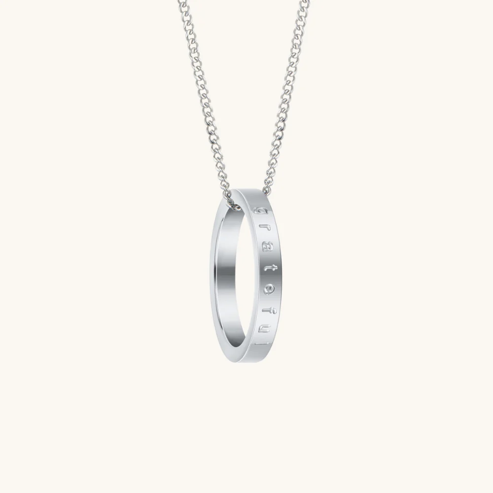 Grateful (shiny) fidget ring necklace - Image 11