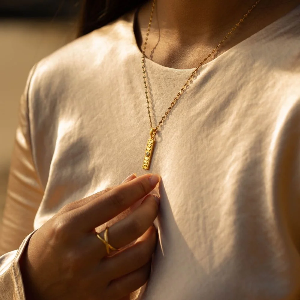 Lunar Phases Necklace - Beautiful In All Phases - Image 3