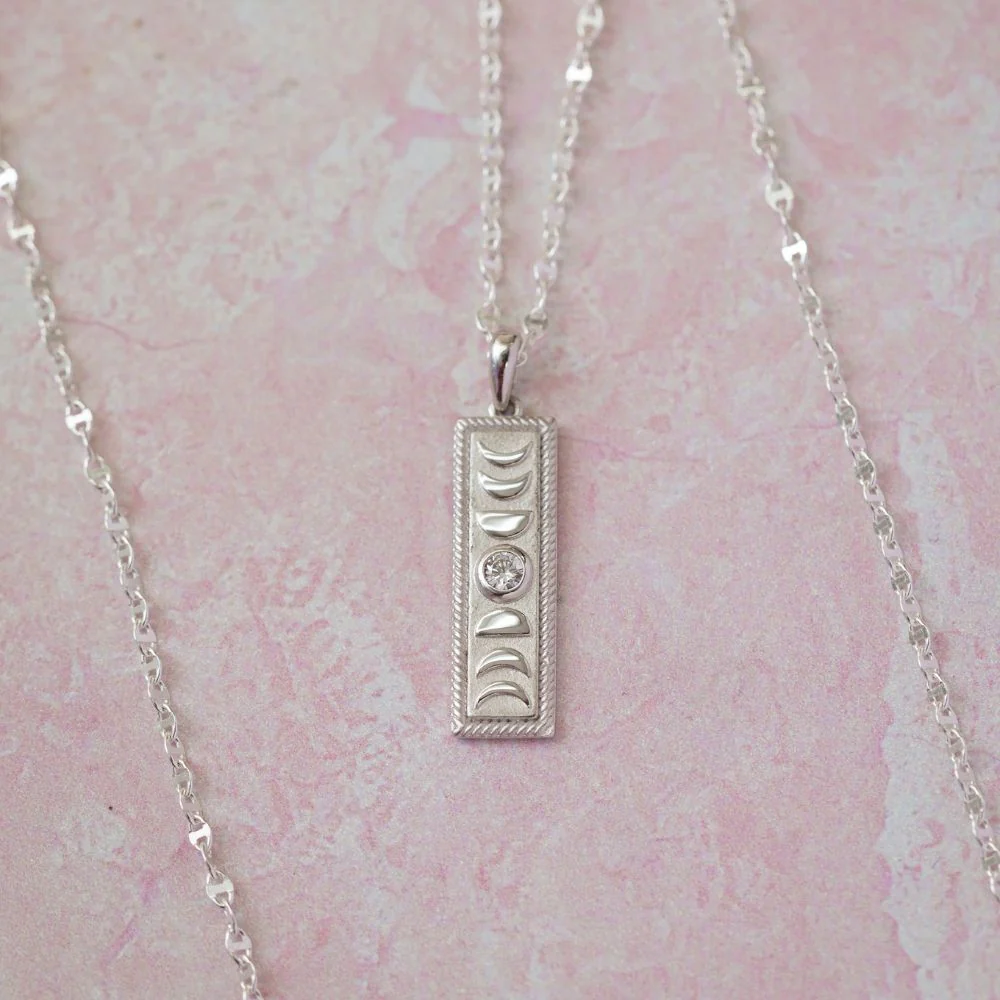 Lunar Phases Necklace - Beautiful In All Phases - Image 6