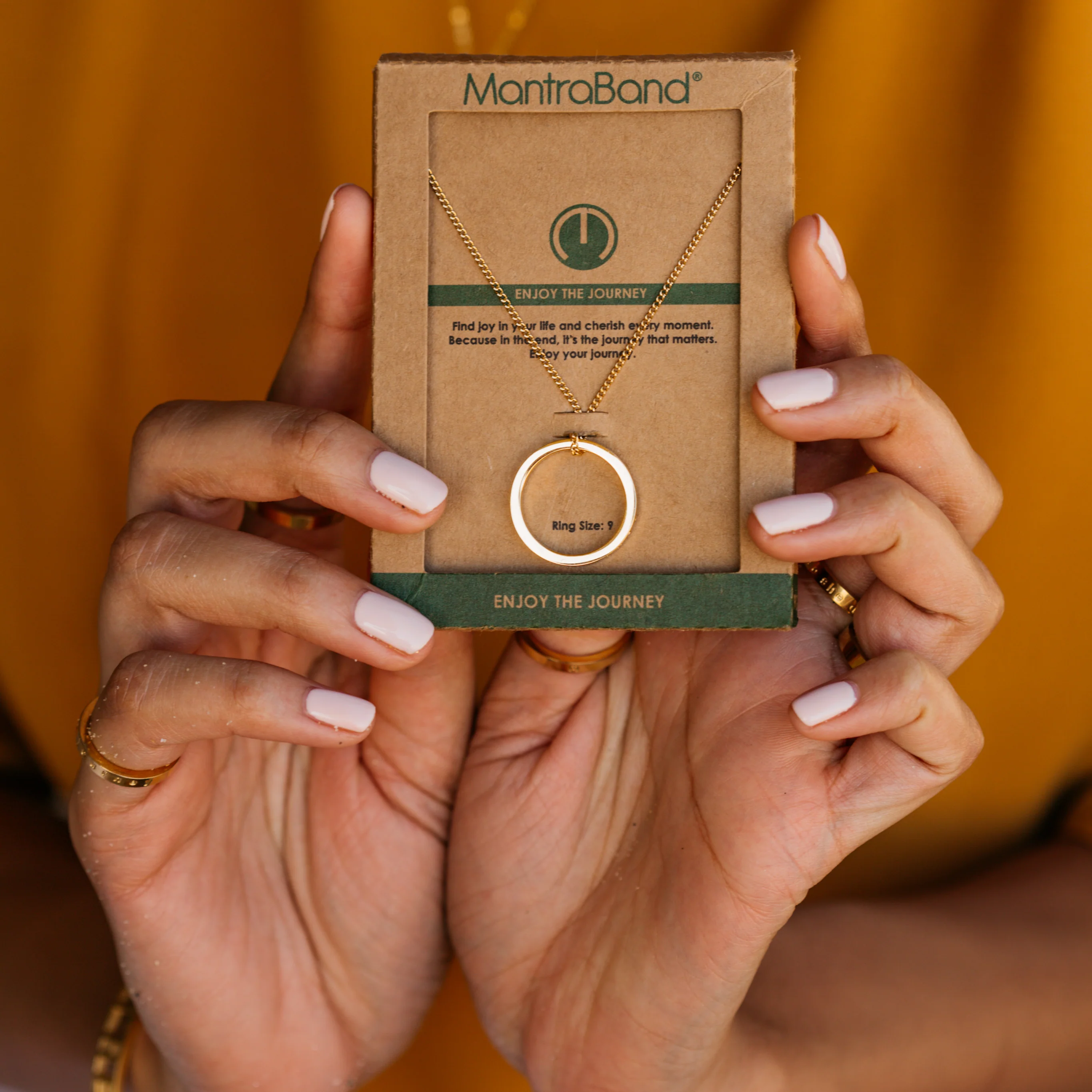 Mantra Posey Ring Necklaces - Image 5