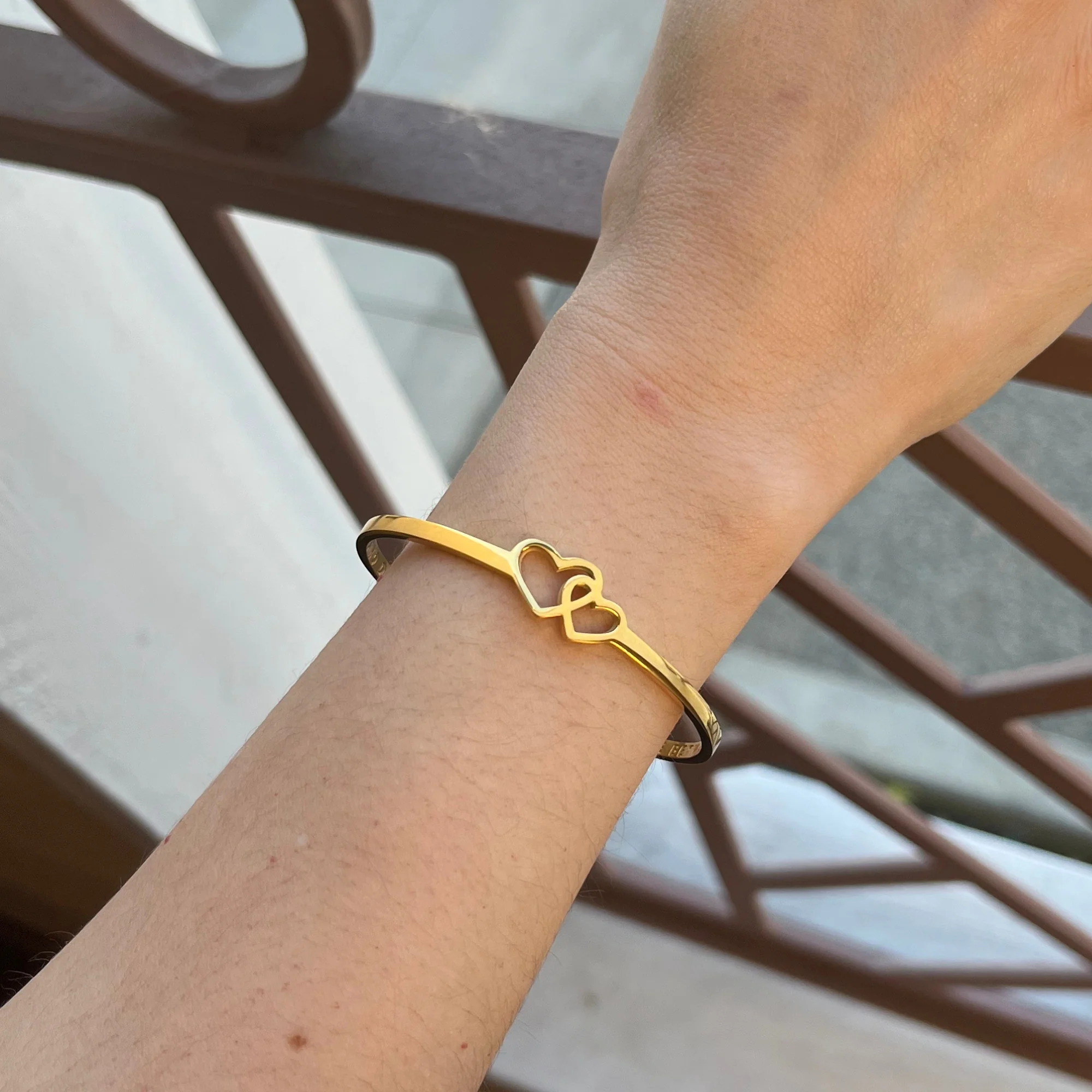 The Love Between A Mother And Daughter Knows No Distance - Heart Bracelet - Image 4