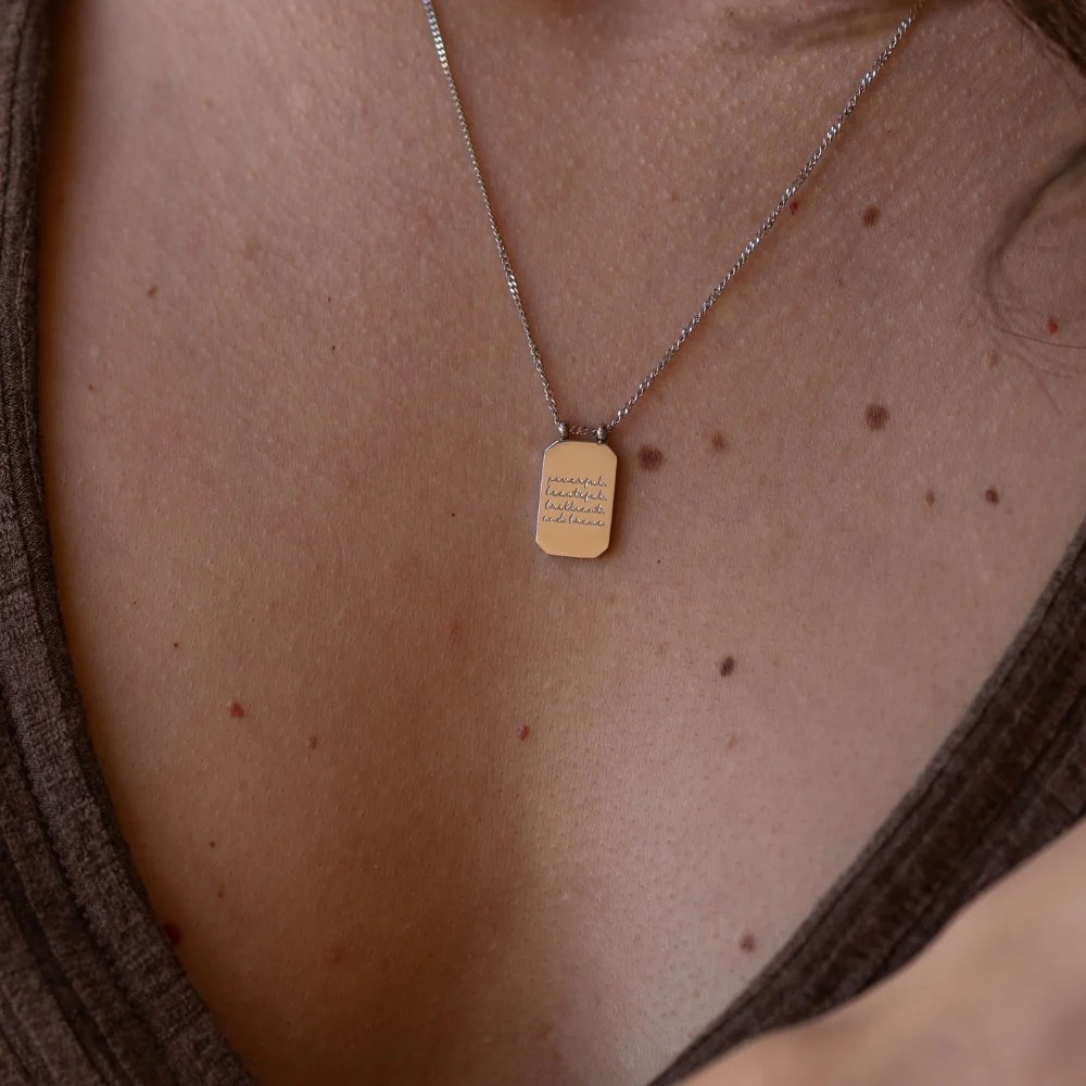 Powerful, Beautiful, Brilliant, and Brave - Necklace - Image 5