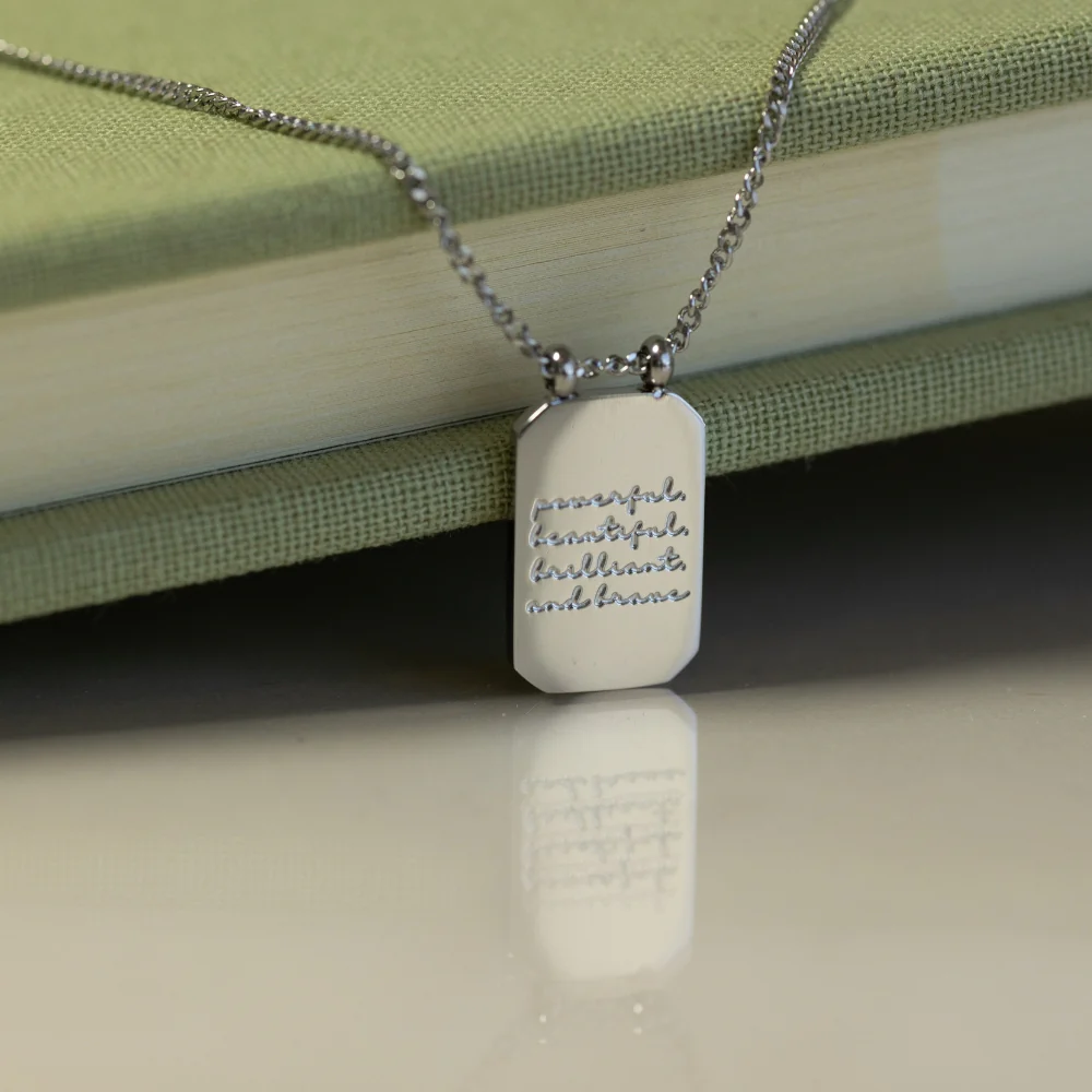 Powerful, Beautiful, Brilliant, and Brave - Necklace - Image 7